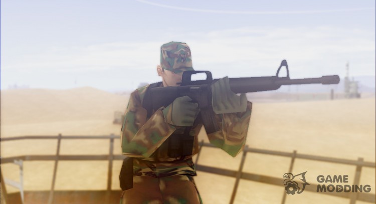 Пак оригинального оружия в HD By SkillBoy для GTA San Andreas