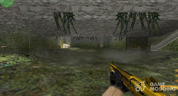 Golden M3 By Boizer for Counter Strike 1.6