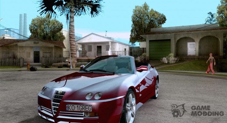 Alfa Romeo Spyder для GTA San Andreas