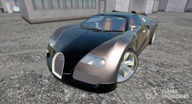 Bugatti Veyron v2.0 для Farming Simulator 2015