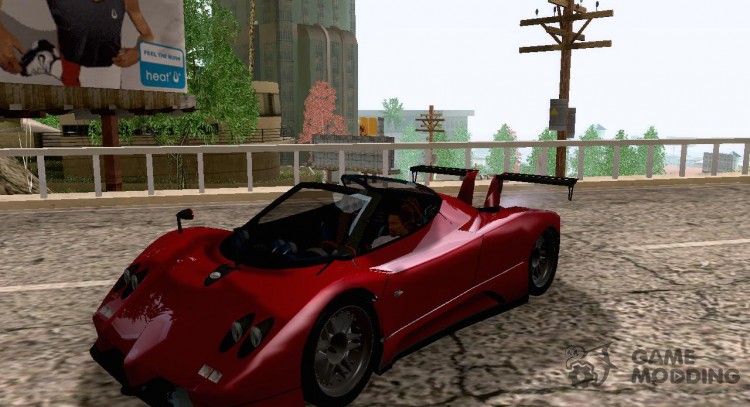 El Pagani Zonda EX-R para GTA San Andreas