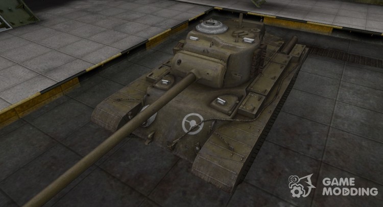 Зоны пробития контурные для T32 для World Of Tanks