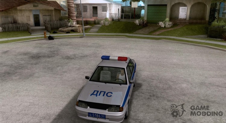 VAZ 2115 policía DPS para GTA San Andreas