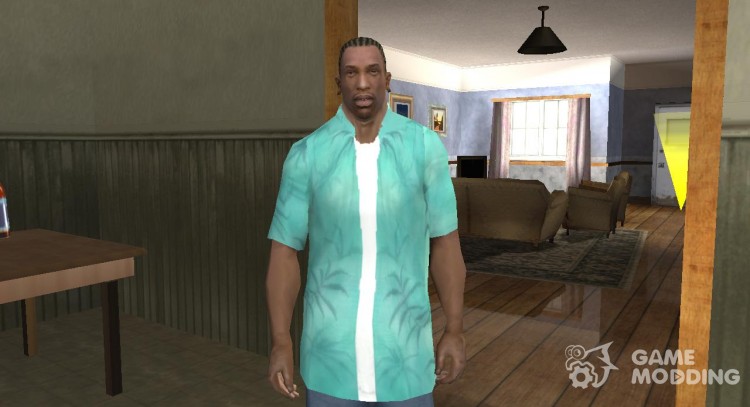 Shirt in the style of Vice City for GTA San Andreas