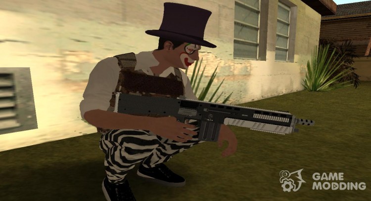GTA V Assault Shotgun V2 - Misterix 4 Weapons для GTA San Andreas
