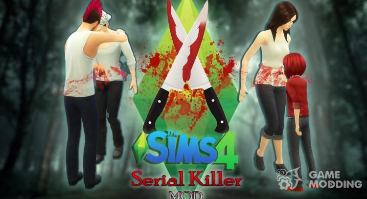 Serial Killer MOD для Sims 4