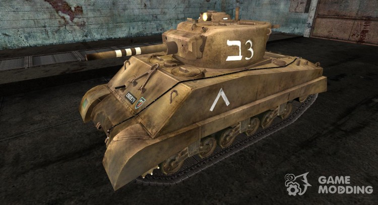 Skin for M4A3E2 for World Of Tanks