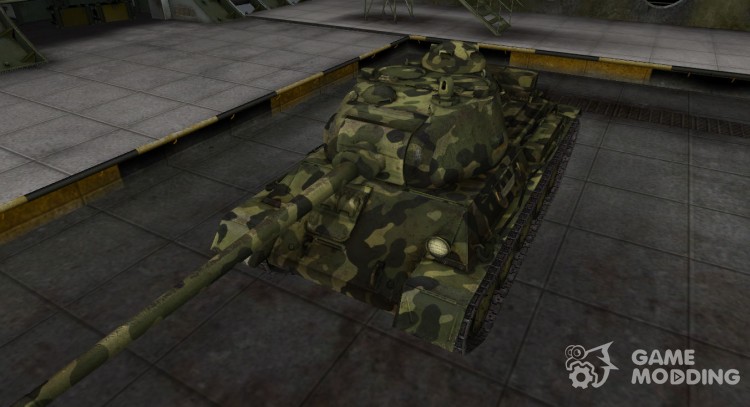Skin para el T-43 con el camuflaje para World Of Tanks