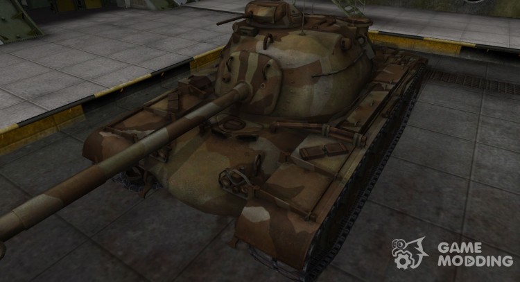 Americano tanque M48A1 Patton para World Of Tanks