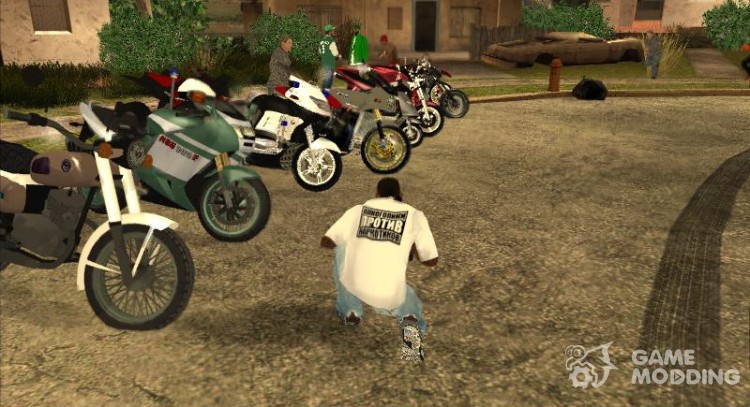 Пак мотоциклов и велосипедов (By Babay) для GTA San Andreas