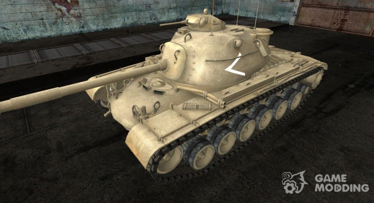 Tela de esmeril para M48A1 para World Of Tanks