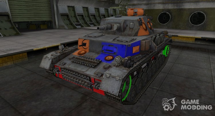 Calidad de skin para el Panzer IV para World Of Tanks