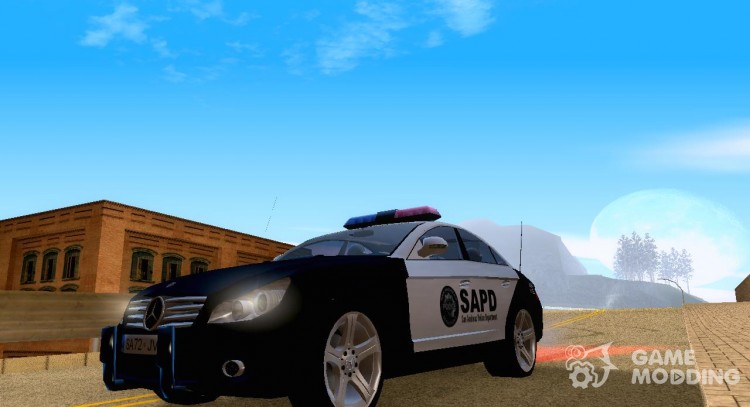 Mercedes-Benz CLS500 SAPD для GTA San Andreas
