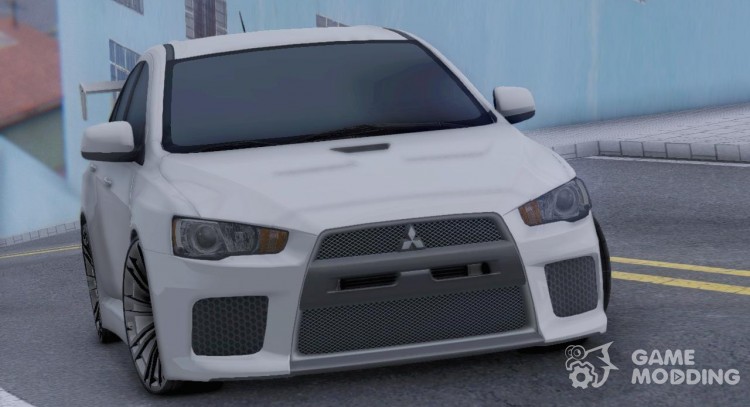 Mitsubishi Lancer X RAY-Racing Edition HD for GTA San Andreas