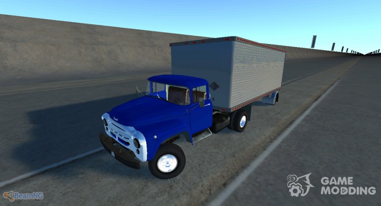 ZIL-130В1 with trailer for BeamNG.Drive