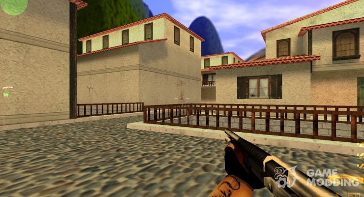 Retex Silver unfolded stock M3 With new Sounds for Counter Strike 1.6
