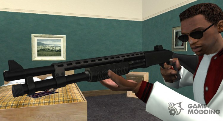 W1200 From Call of Duty Modern Warfare Remastered для GTA San Andreas