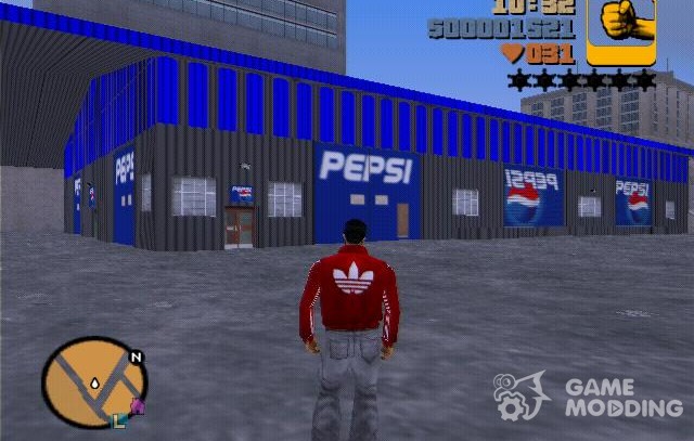 Фабрика Pepsi для GTA 3