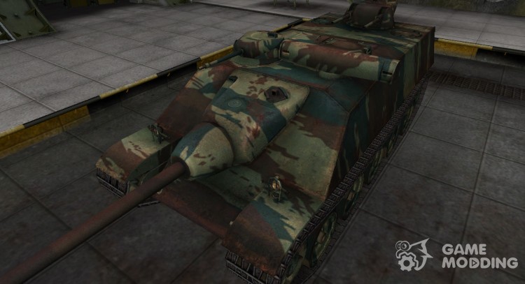 Французкий новый скин для AMX AC Mle. 1948 для World Of Tanks