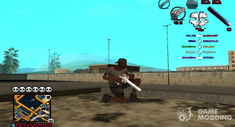 C-HUD by SampHack v.13 для GTA San Andreas