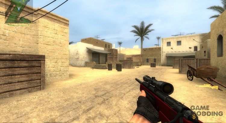 Red scout for Counter-Strike Source