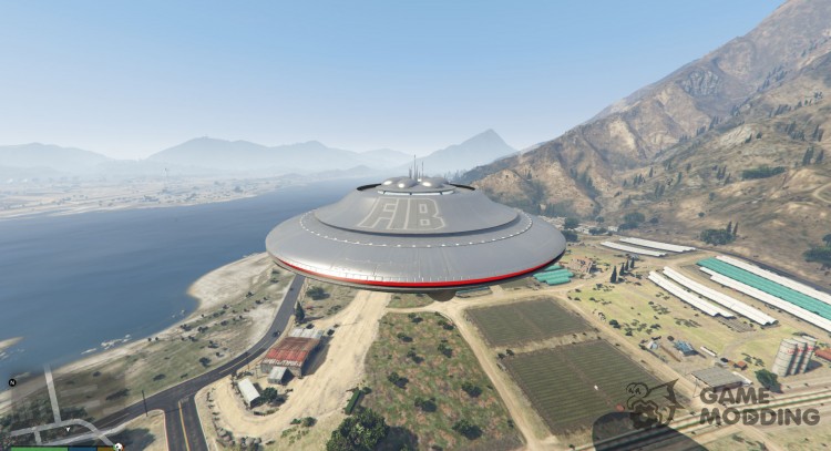 UFO Mod 1.1 для GTA 5