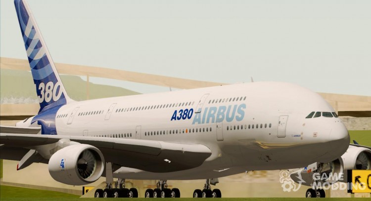 Airbus A380-861 для GTA San Andreas