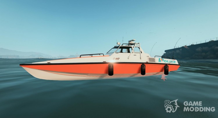 Predator Boat Swiss - GE Police для GTA 5