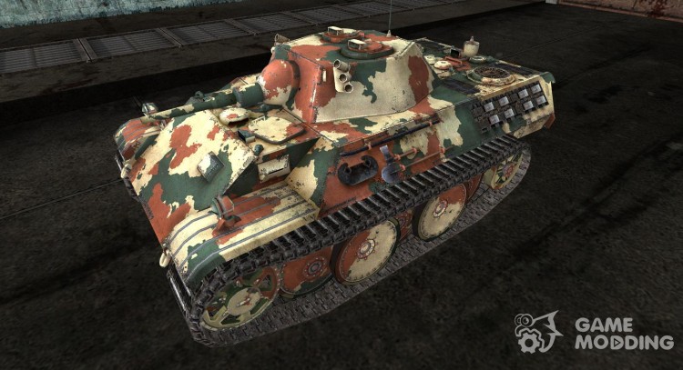 La piel para el leopardo VK1602 para World Of Tanks