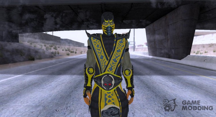 Scorpion v2.0 skin для GTA San Andreas