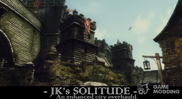 JK's Solitude - mejora de la Солитьюд de JK 1.2 para TES V: Skyrim
