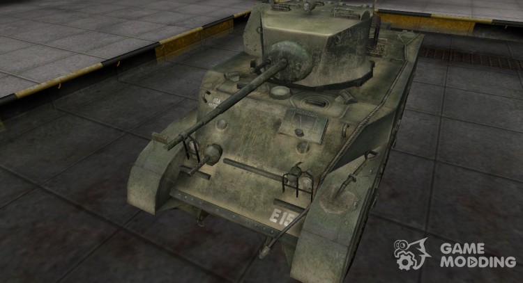 Historical camouflage M5 Stuart for World Of Tanks