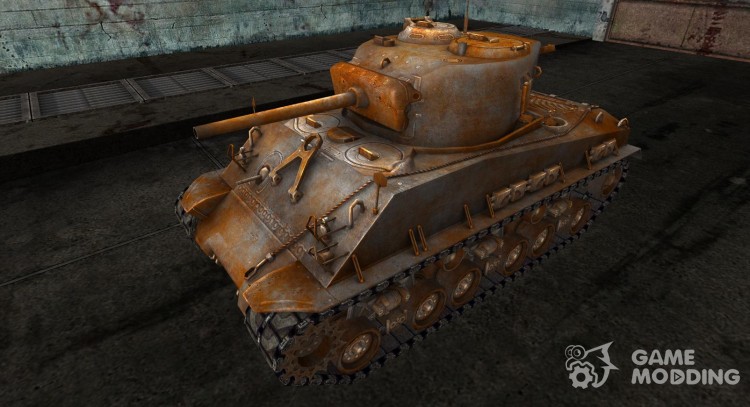 Шкурка для M4A3E8 Sherman для World Of Tanks