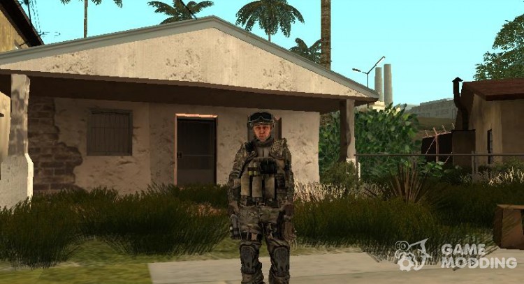 Солдат США (конверт из America's Army 4) для GTA San Andreas