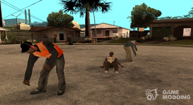 Animations for DYOM for GTA San Andreas