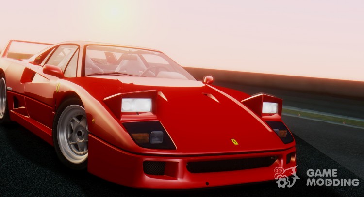 1989 Ferrari F40 (EU-Spec) for GTA San Andreas