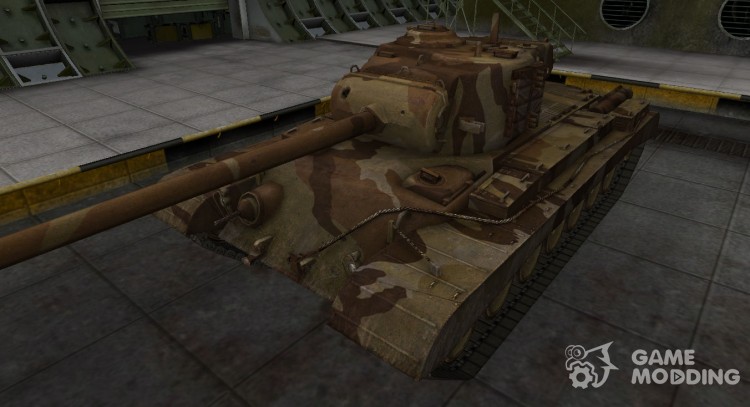 La piel de américa del tanque T32 para World Of Tanks
