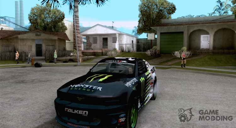 Ford Mustang Monster Energy para GTA San Andreas