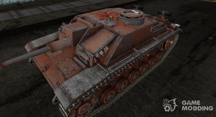 шкурка для StuG III от SlapnBadKids для World Of Tanks