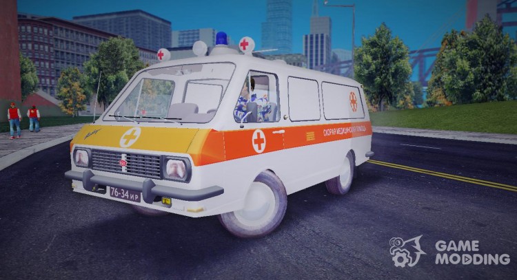 RAF 22031 ambulance for GTA 3