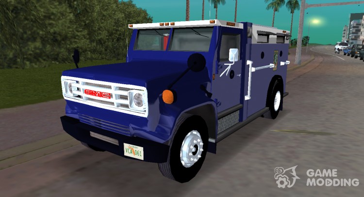 GMC 6000 Armored truck 1985 for GTA Vice City
