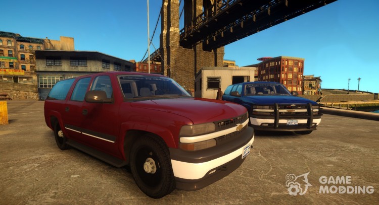 Chevy Suburban - Undercover для GTA 4