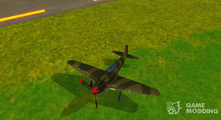 Yak-9 veces de la gran guerra patriótica para GTA San Andreas