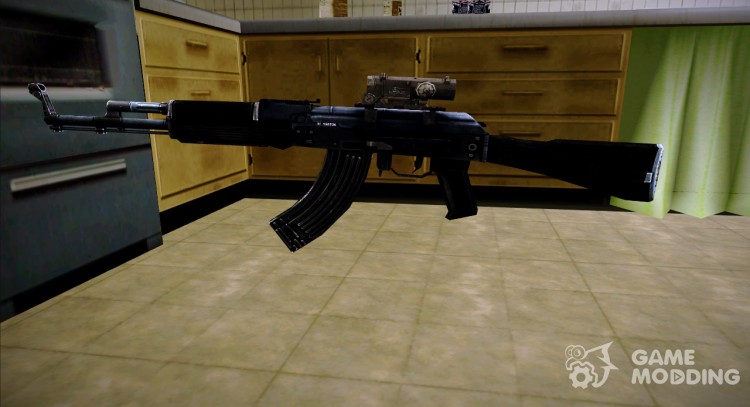 АК-103 из Warface для GTA San Andreas
