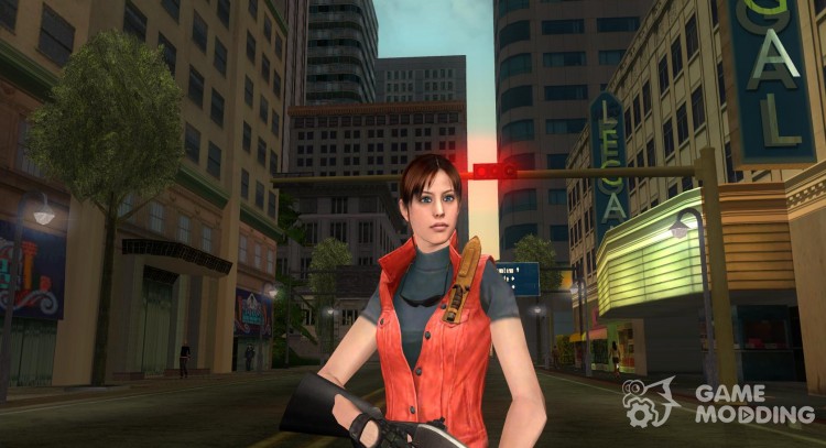 Claire redfield de Resident Evil v2 para GTA San Andreas