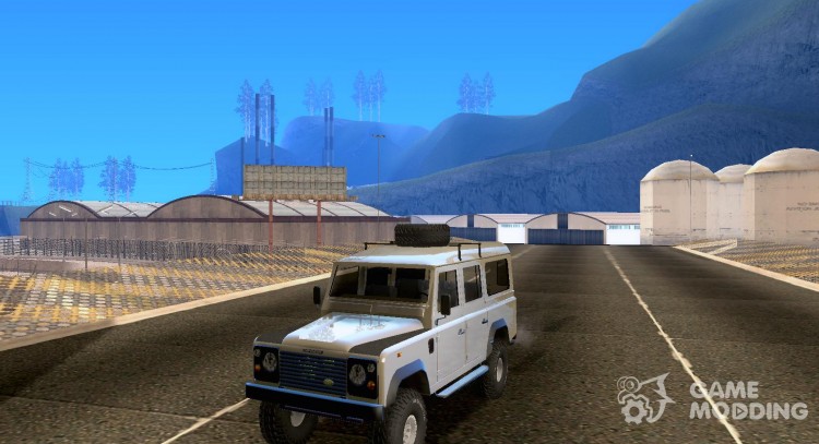 Land Rover Defender Safary para GTA San Andreas