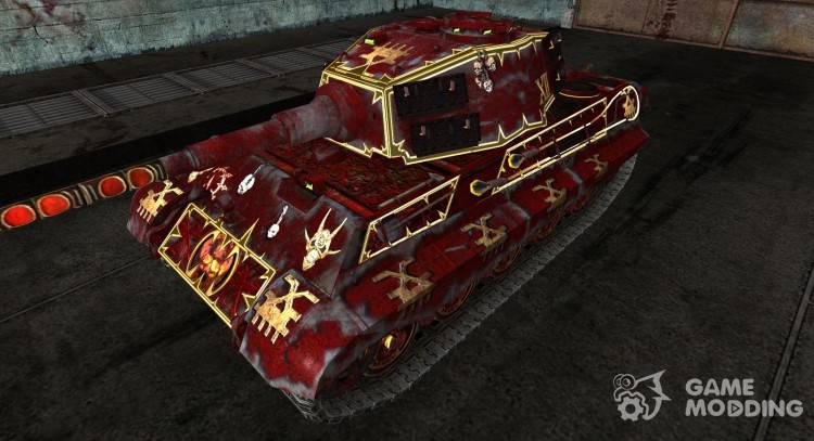 Skin for Panzer VIB Tiger II (Varhammer) for World Of Tanks