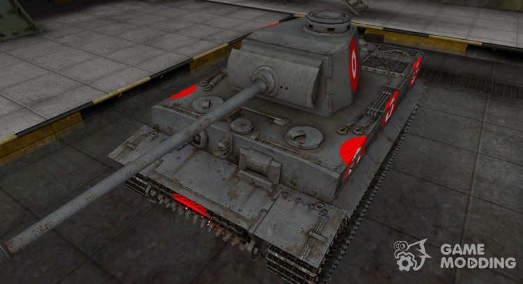 Зона пробития для PzKpfw VI Tiger для World Of Tanks