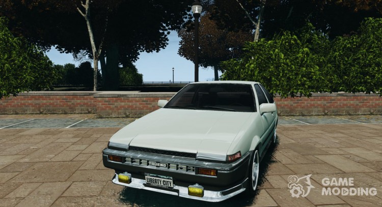 El Toyota Sprinter Trueno 1986 para GTA 4