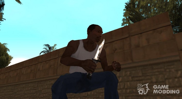 Skeleton Knife for GTA San Andreas